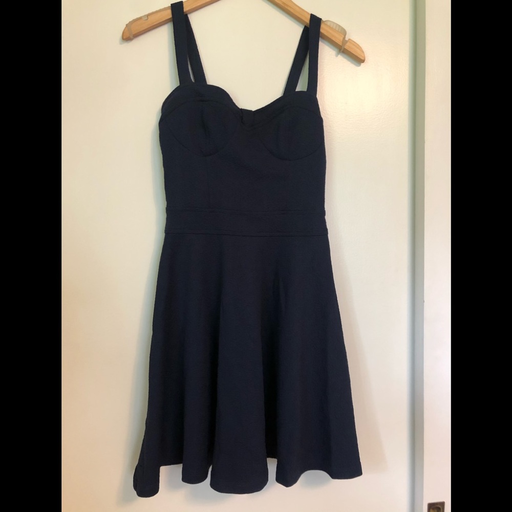 Navy blue dress